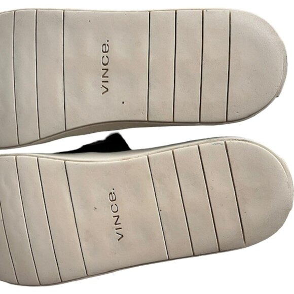 Vince Preston Slip on Suede Sneakers - Black - 9 - Picture 9 of 10